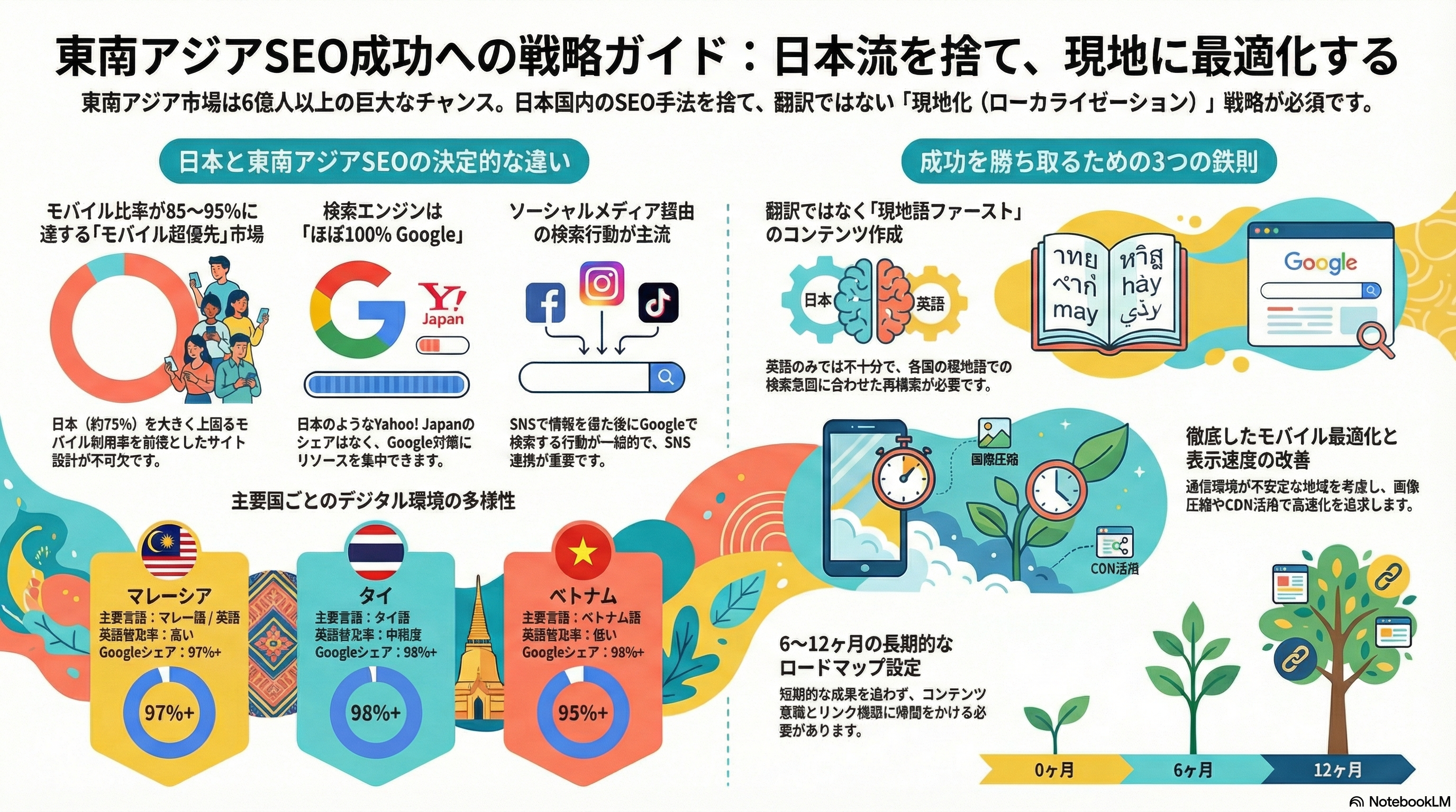 海外SEO対策の基本｜日本企業が東南アジアで成功するための戦略